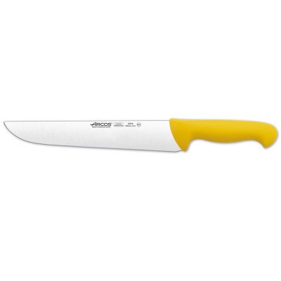 Carnicero Amarillo / Butcher Knife Yellow 250mm.