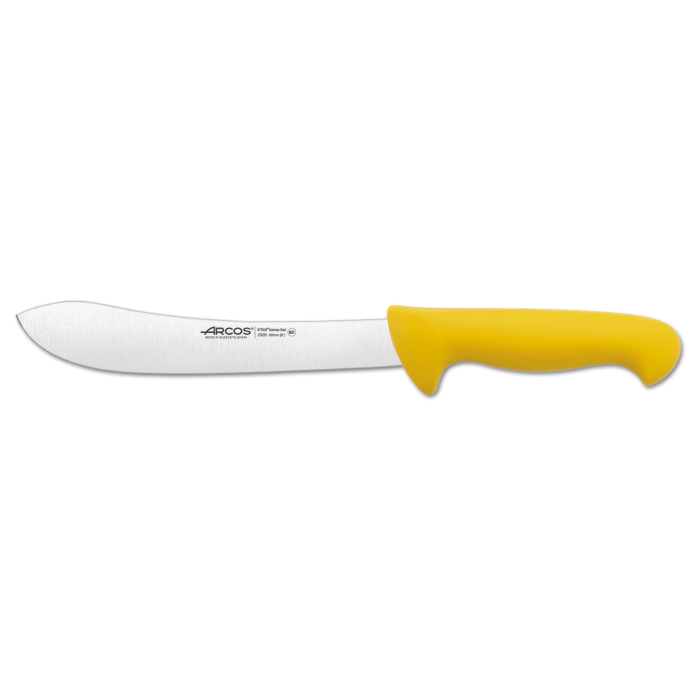 Carnicero Amarillo / Butcher Knife Yellow 200mm.