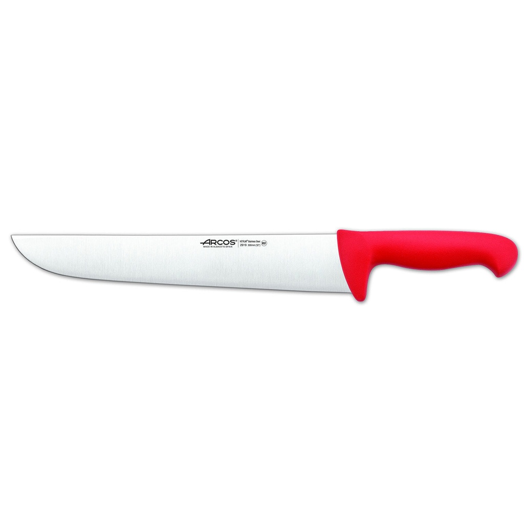 Carnicero Rojo / Butcher Knife Red 300mm.