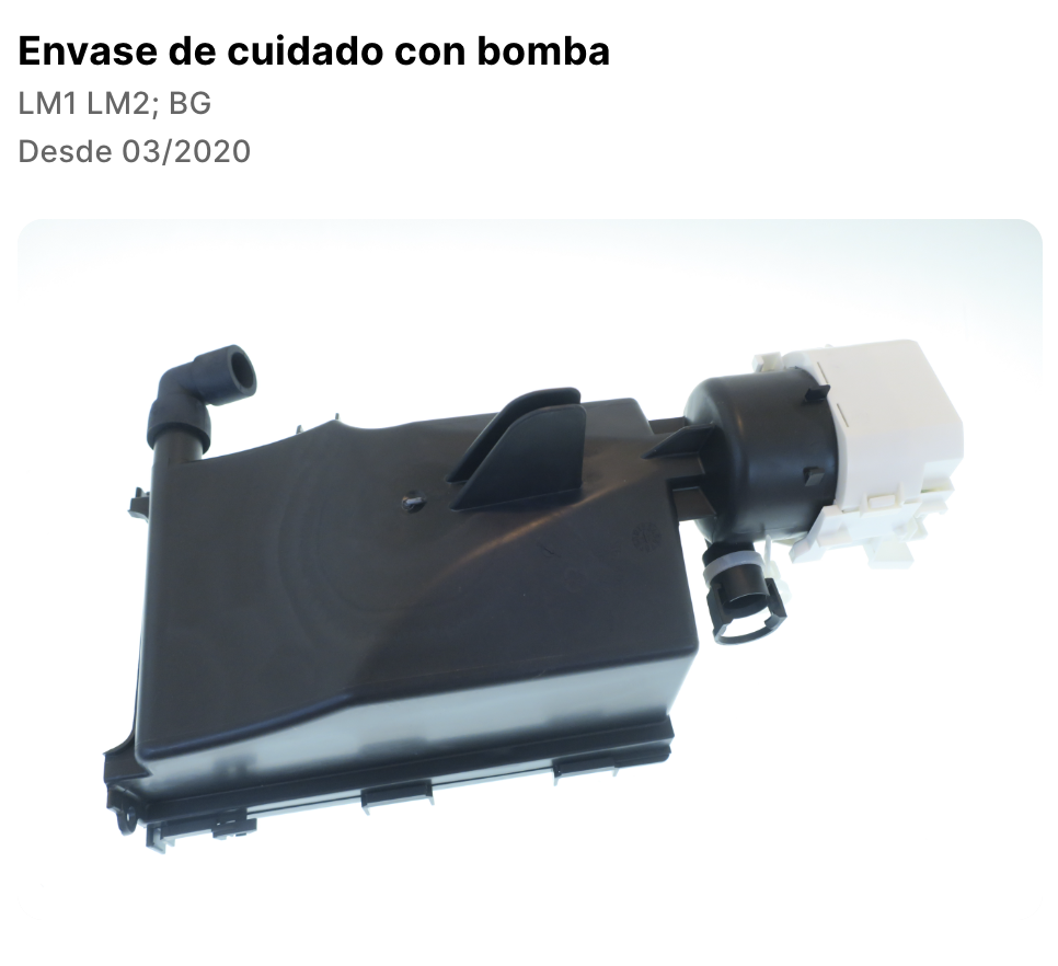 ENVASE CON BOMBA - CARE CONTAINER WHITH PUMP 5601028