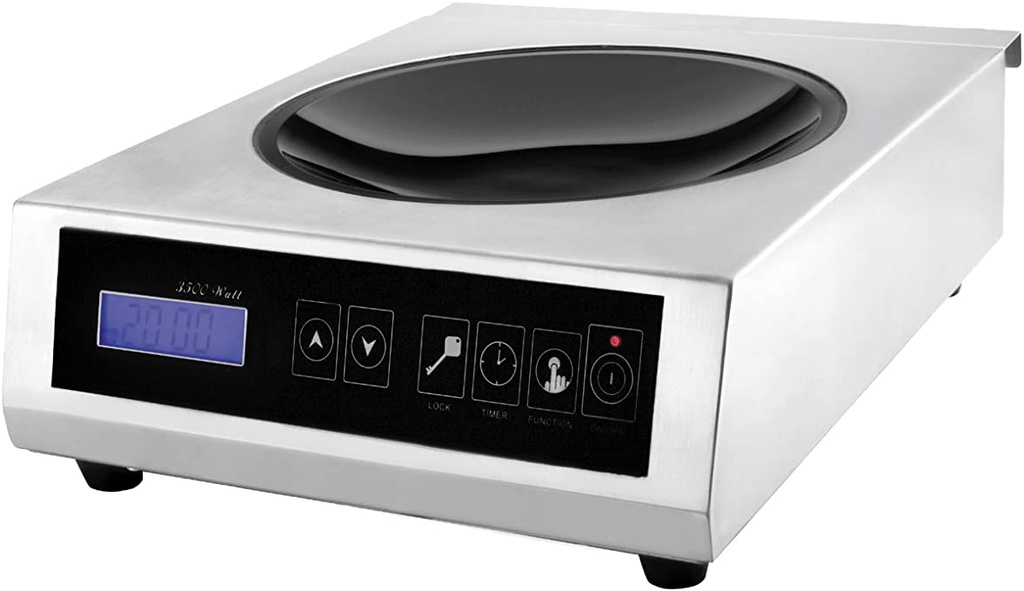 PLACA INDUCCIÓN WOK PROFESIONAL 3500W   