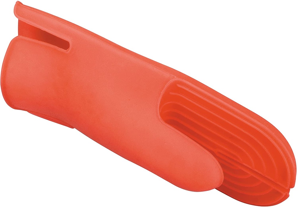 GUANTE HORNO SILICONA ROJA 29CM