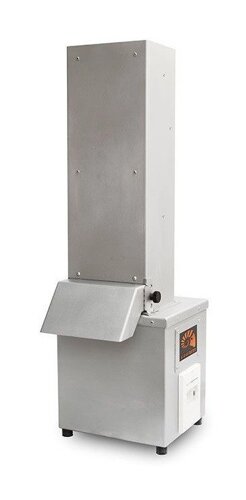 Molino de pan MILL130. Capacidad por hora: 100-150 kg. Estructura de Inox AISI 304. Potencia: 0,75 kW. 