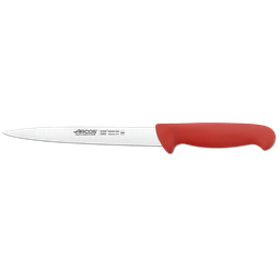 [295222] Fileteador Rojo (Semiflexible) / Slicing Knife Red (Semiflexible) 190mm.