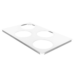 [6073212] SOPORTE INOX - PORTA 4 BRATS U de 213x173x37mm